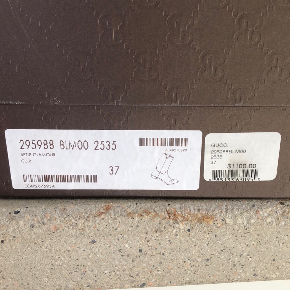 Gucci Betis Glamour Boots - Picture 7 of 7